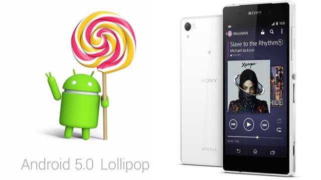 Sony Xperia Z2, Z2 Tablet y Z3 Tablet Compact se actualizan a Android 5.0.2 Lollipop