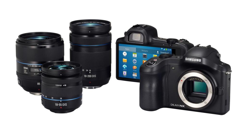 Samsung Galaxy NX: La primera cámara con lentes intercambiables mirrorless y Android