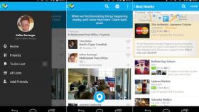Foursquare se rediseña mezclando el estilo iOS y Android