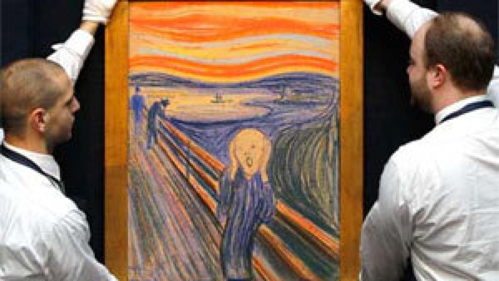 Image: 'El Grito' más dramático de Munch, a subasta por primera vez