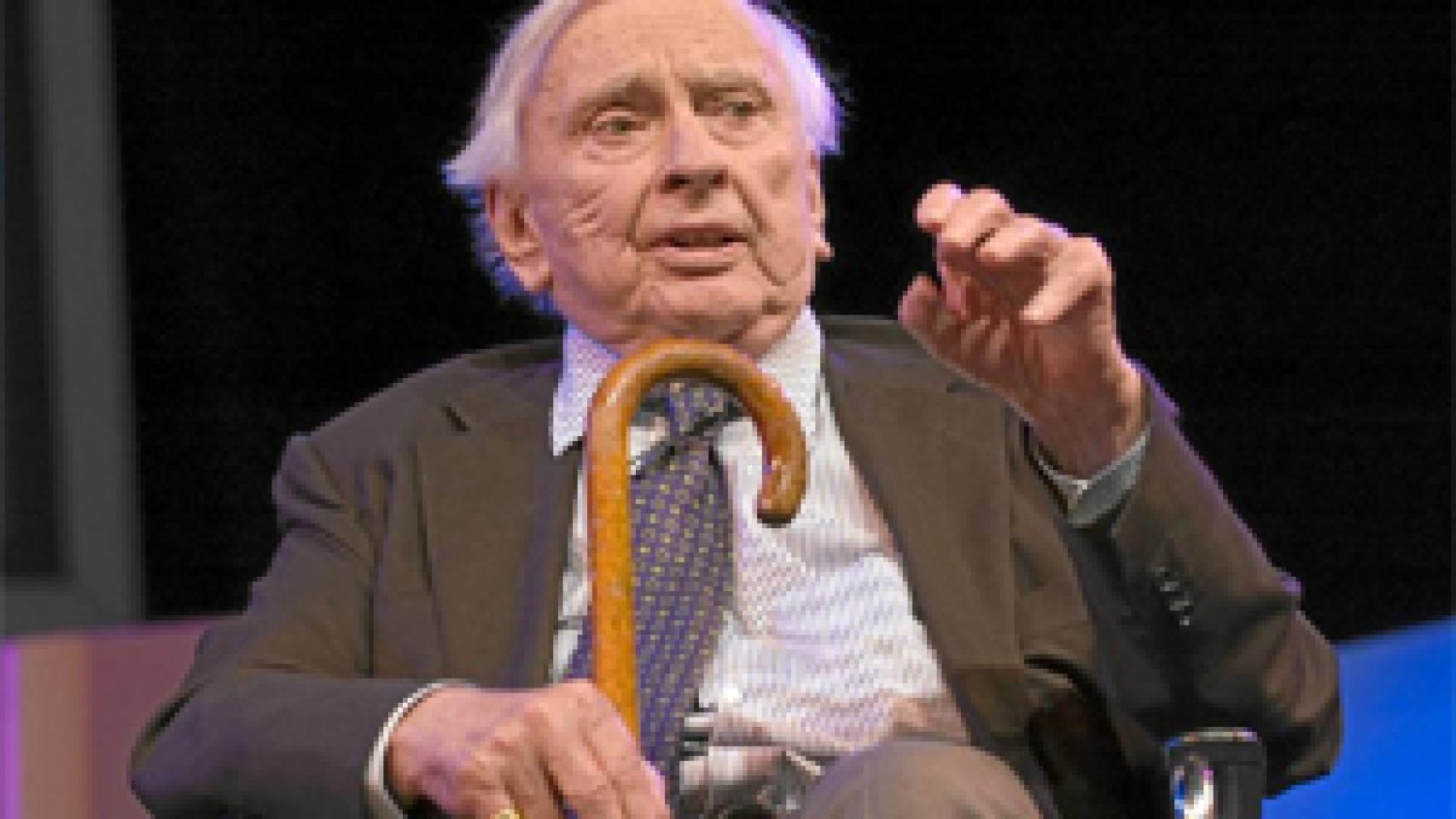 Image: Gore Vidal: Mientras me muevo ahora, espero que con elegancia, hacia la puerta con el letrero de Salida...