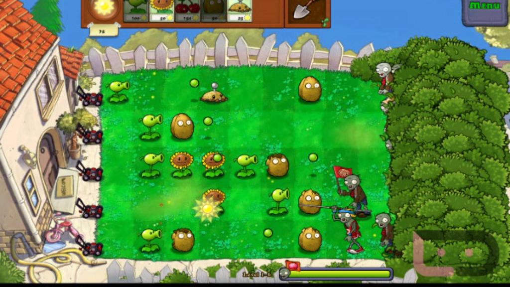 Primeras imágenes en vídeo de Plants vs Zombies para Android