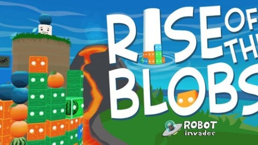 Elimina bloques de colores con un giro interesante en Rise of the Blobs
