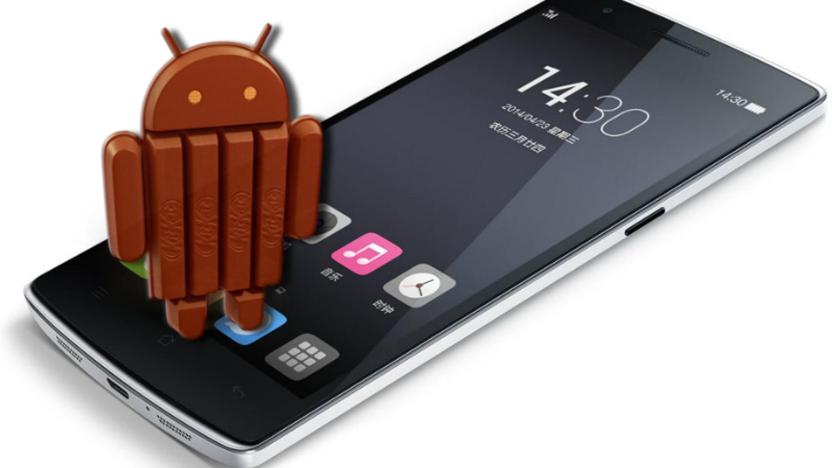 Android 4.4.4 KitKat llega al OnePlus One