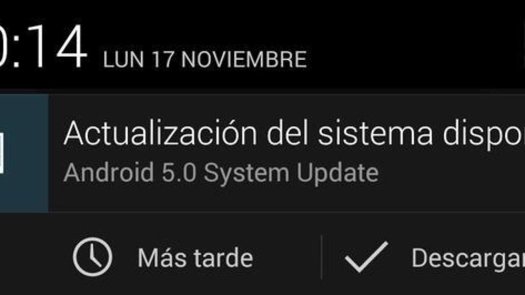 Los Nexus reciben ya la OTA de Android 5.0 Lollipop