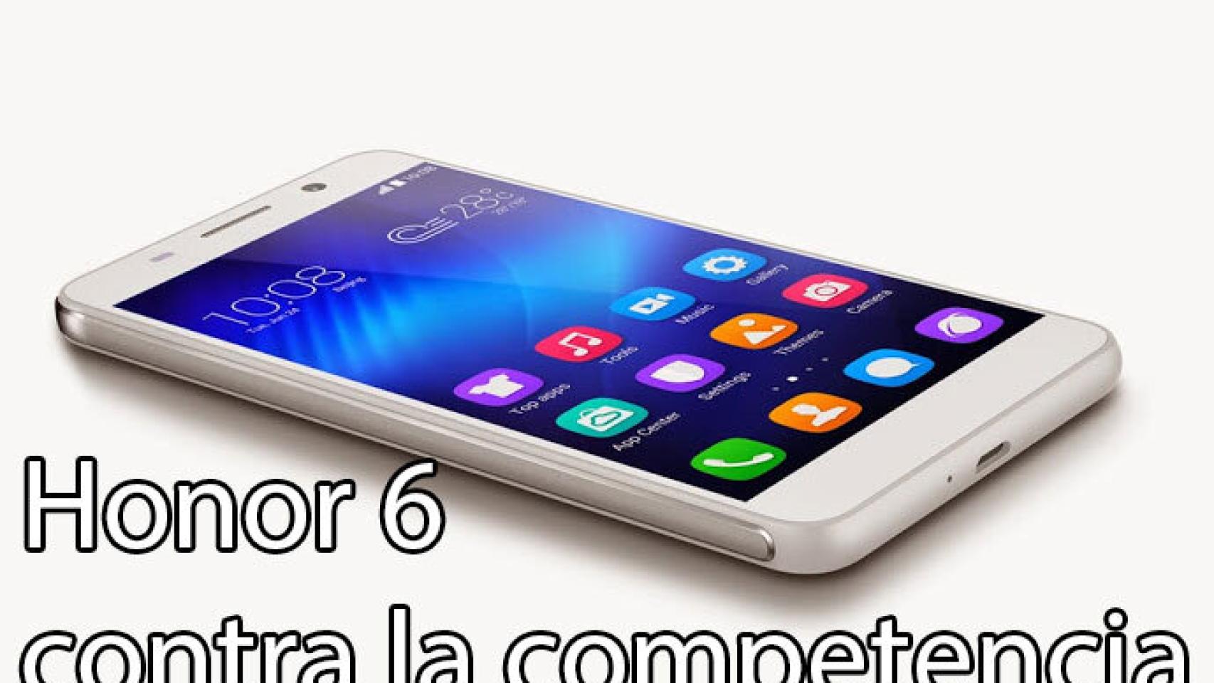 Comparativa: Honor 6 contra su competencia en Android