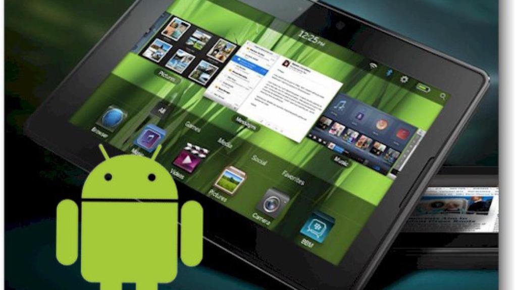 Las aplicaciones de Android en Blackberry Playbook: Ya es oficial