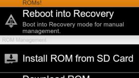 Instala ROMs fácilmente con ROM Manager