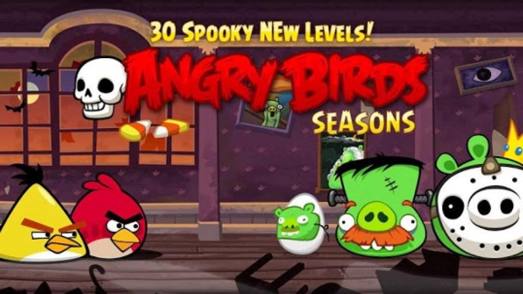 Especial de Halloween en Angry Birds Seasons