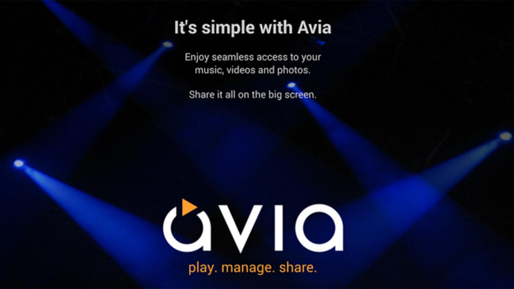 Avia permite reproducir en Chromecast archivos locales, de la nube y servidores de red