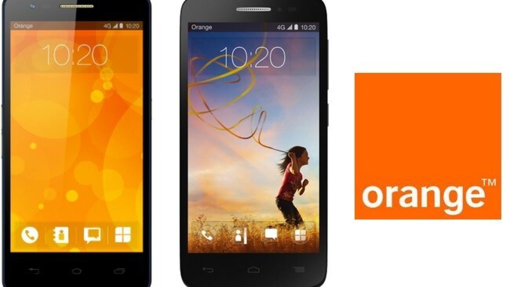Orange Fova y Roya: móviles 4G con procesador de 64 bits a precio reducido