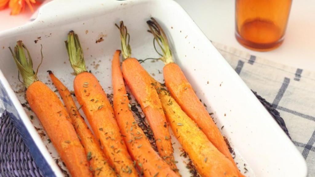 Zanahorias asadas al horno