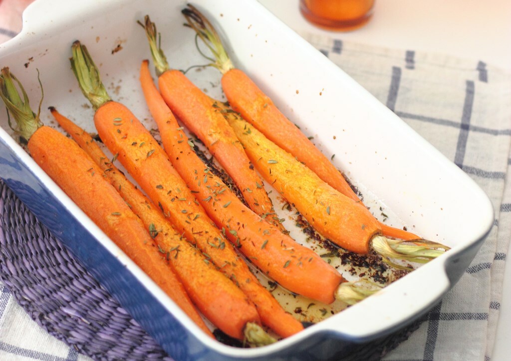 Zanahorias asadas al horno