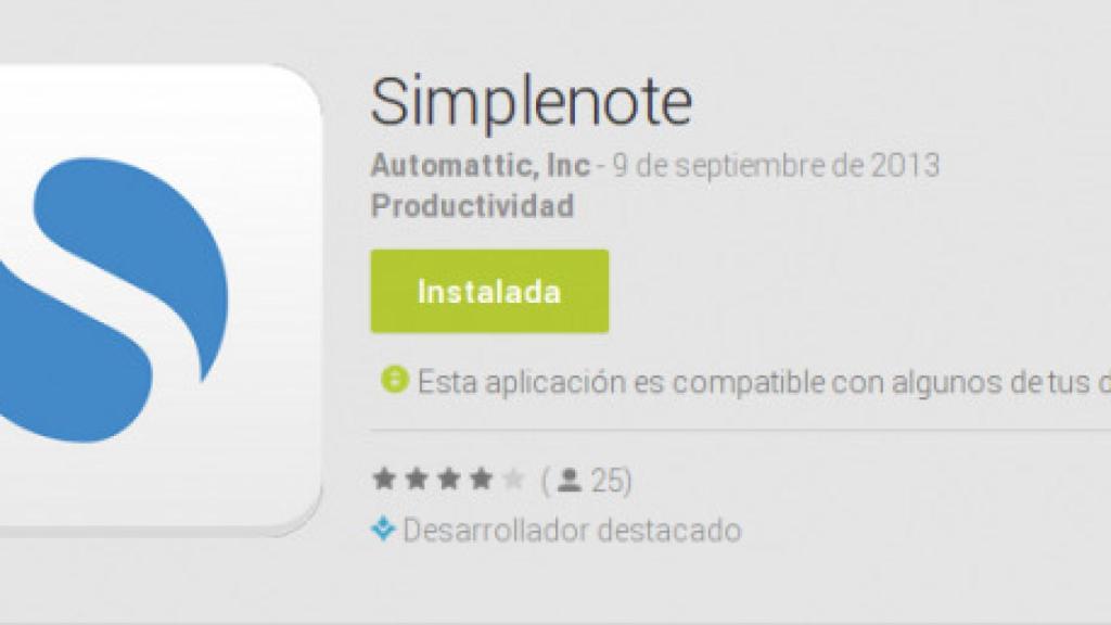 Simplenote llega a Android para crear notas sencillas y con sincronización en la nube