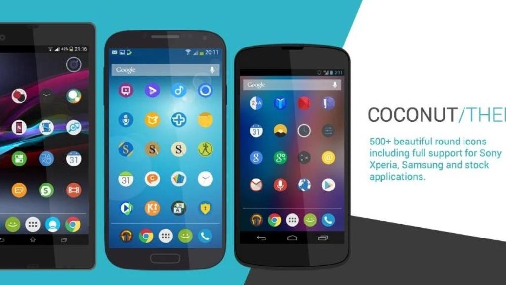 Los mejores iconos y fondos de pantalla para Android: Coconut y Minimal Wallpapers