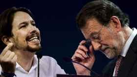 Pablo Iglesias y Mariano Rajoy, dos maneras distintas de manipular los medios