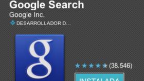 Actualización de Google Search para Android