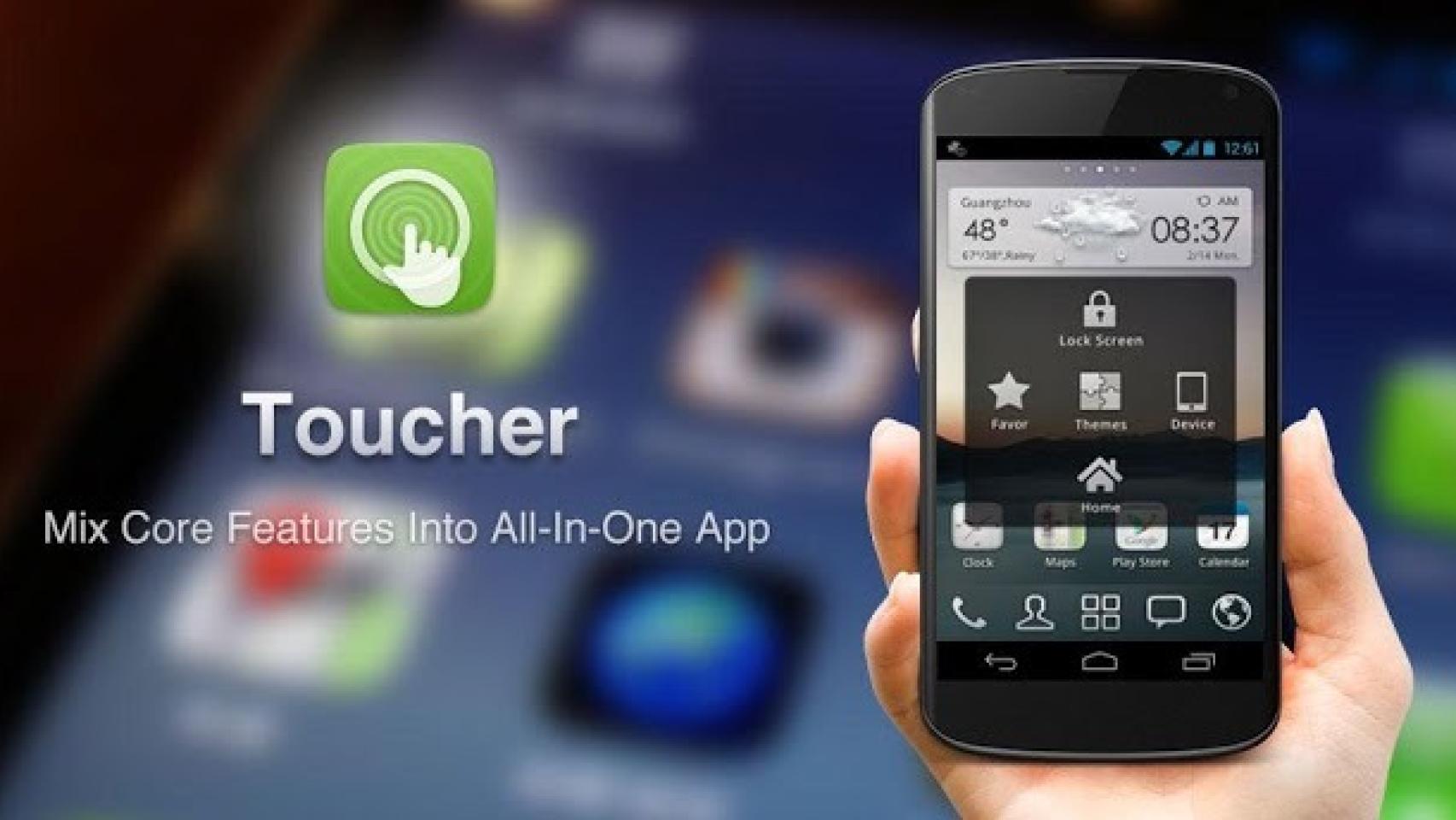 Toucher: Accede a cualquier lado con pocas pulsaciones