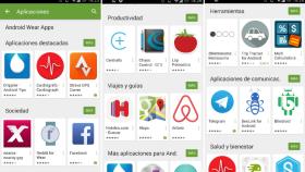 Google Play añade 8 nuevas categorías de apps compatibles con Android Wear