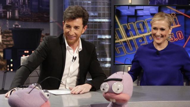 Pablo Motos y Cristina Cifuentes en 'El Hormiguero'