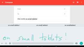 Escritura a mano, la última aplicación de Google para Android
