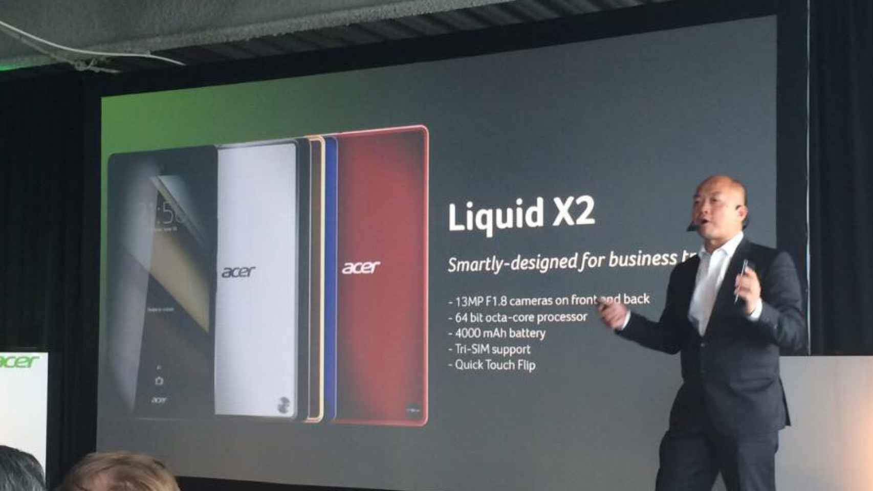 Acer Liquid X2, el móvil con 4000mAh y soporte triple SIM