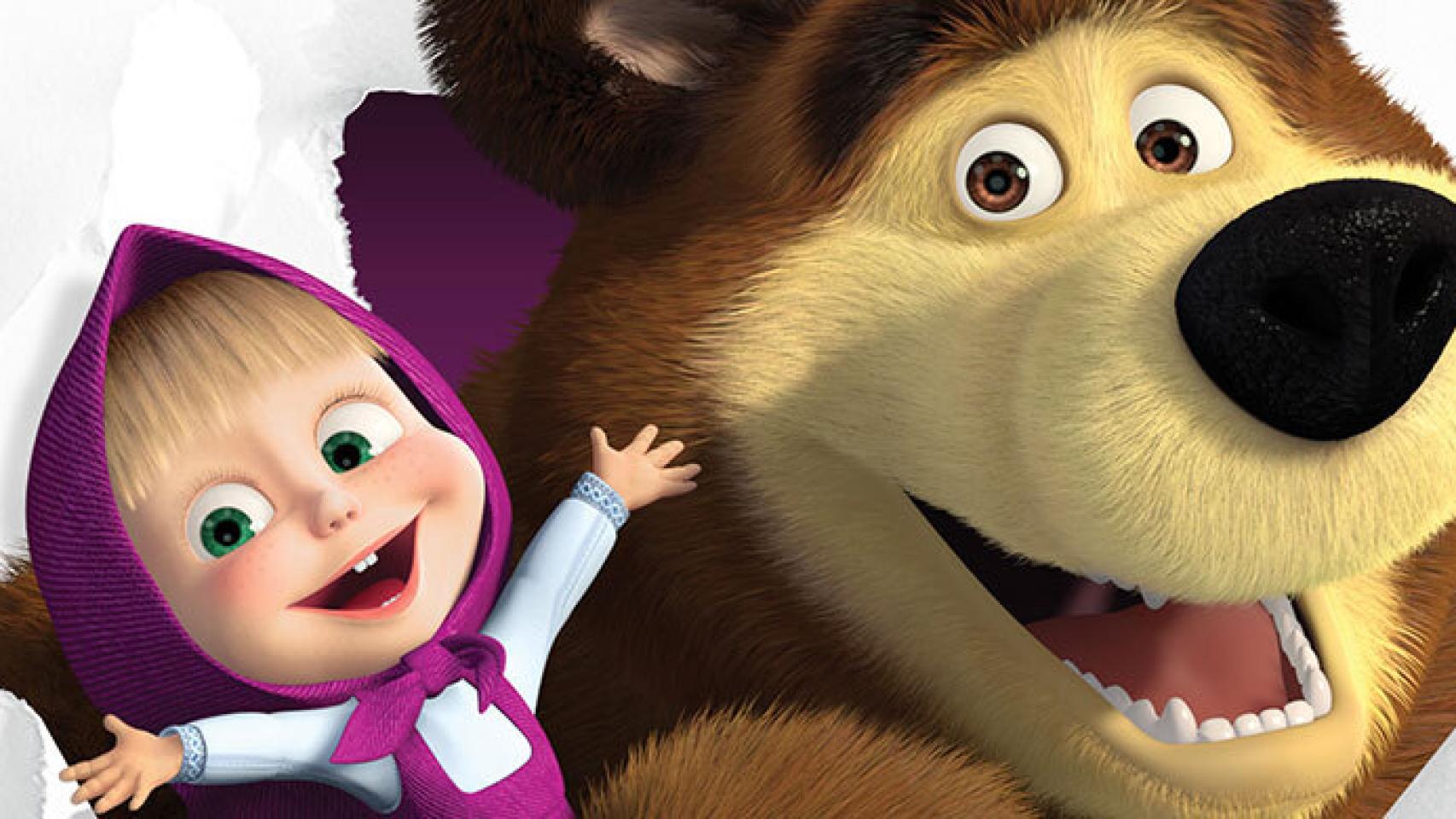 Canal Panda estrena la premiada serie infantil 'Masha y el oso'