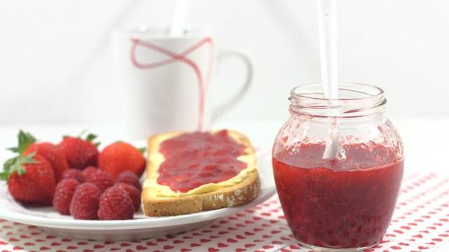 Mermelada de frutos rojos