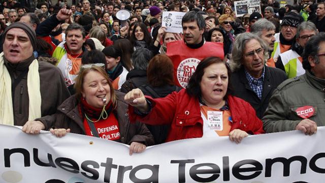 PP y Ciudadanos, los únicos que no apoyan el pacto por una nueva Telemadrid