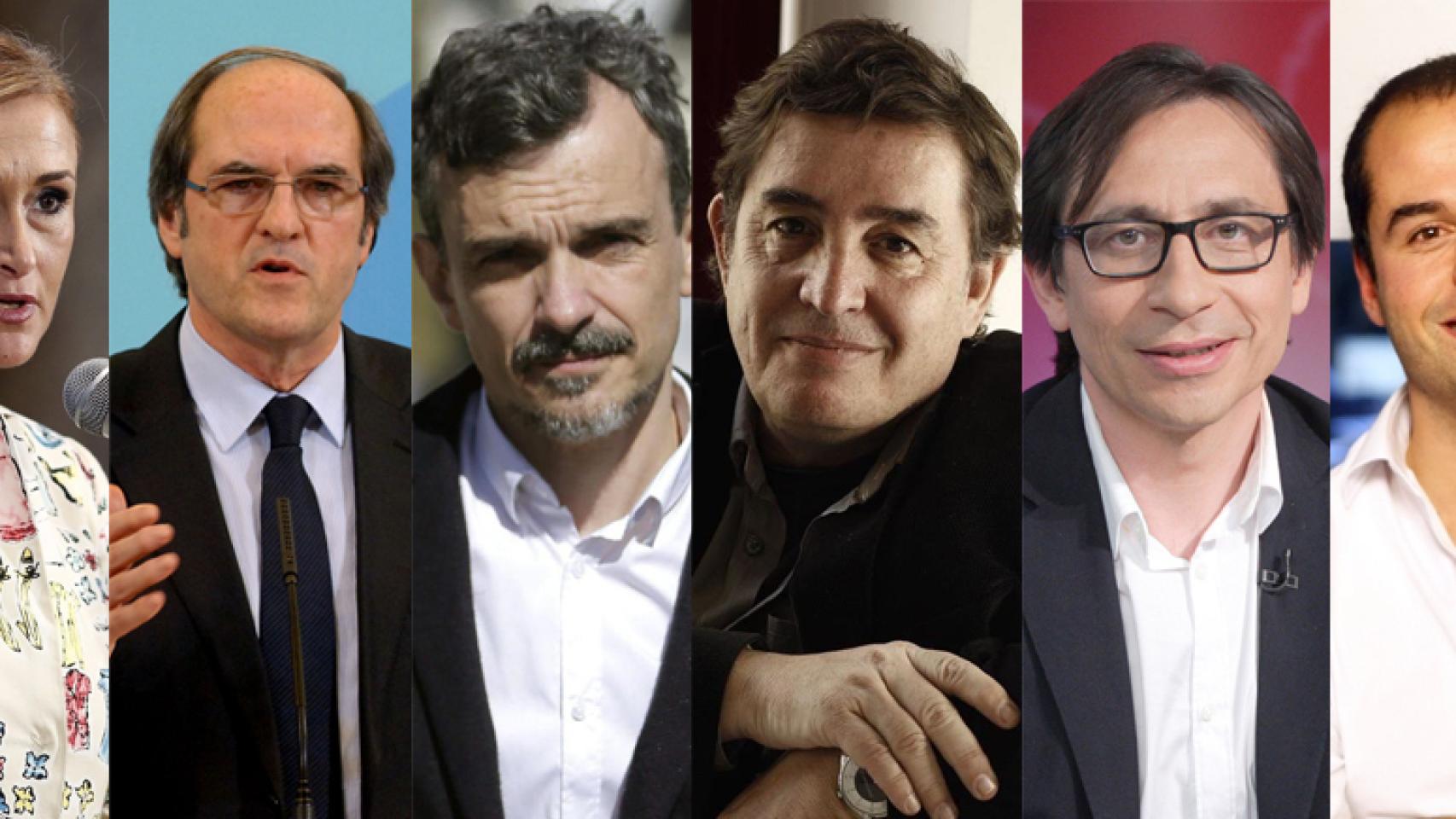 Los principales candidatos a la Comunidad de Madrid que participarán en el debate electoral