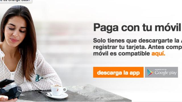 Orange Cash, la aplicación de Orange para pagar con tu teléfono