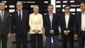 Los principales candidatos a la Comunidad de Madrid en el debate electoral