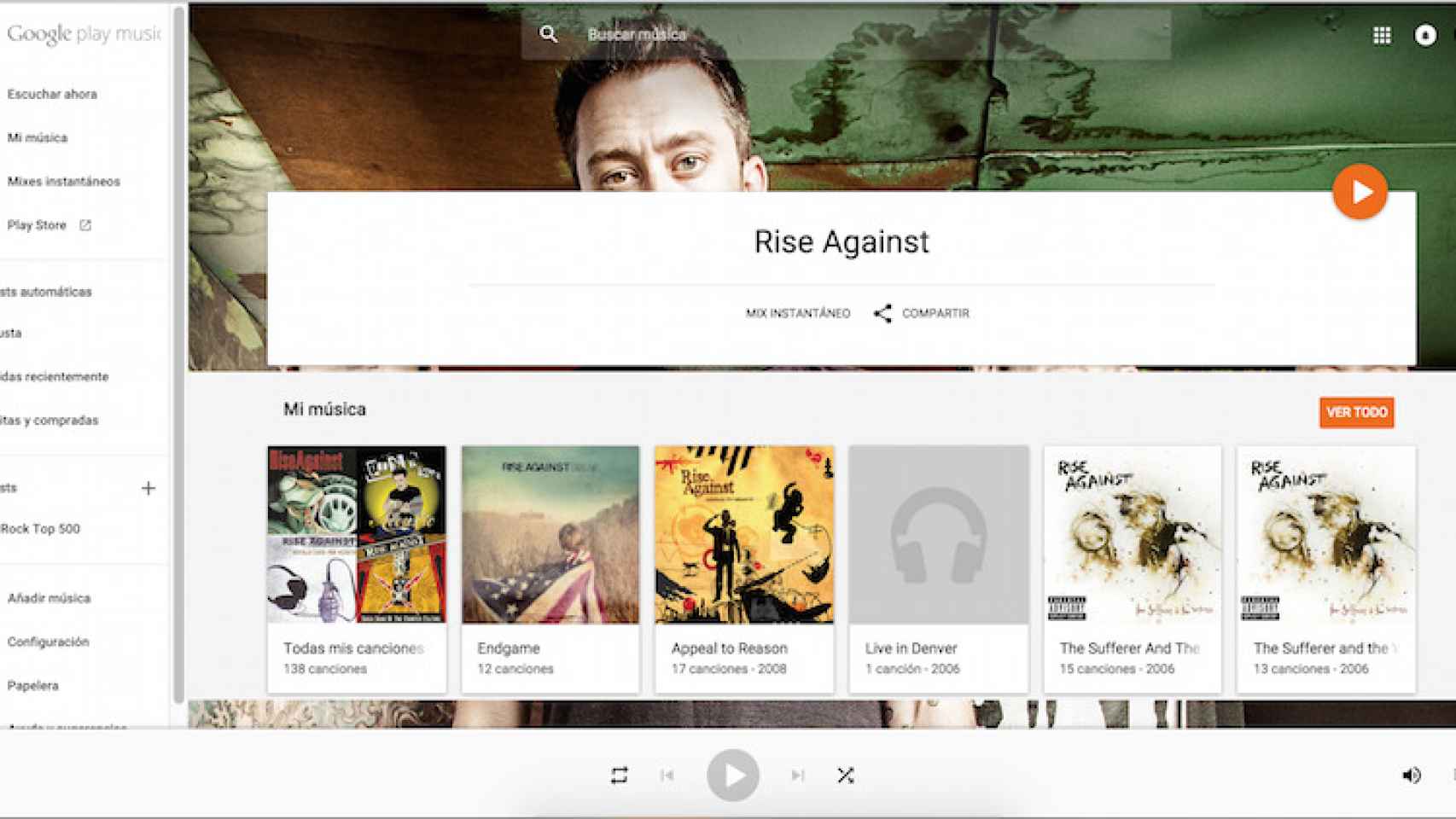 Así es el gran rediseño de la web de Google Play Music