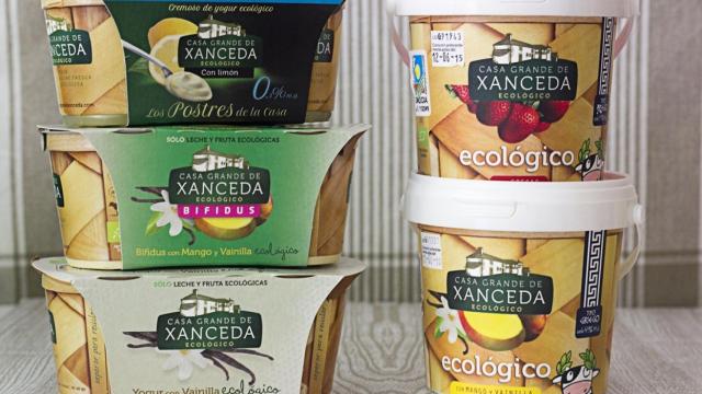 Yogures ecológicos Casa Grande de Xanceda