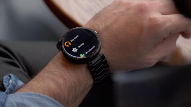 control por gestos del smartwatch