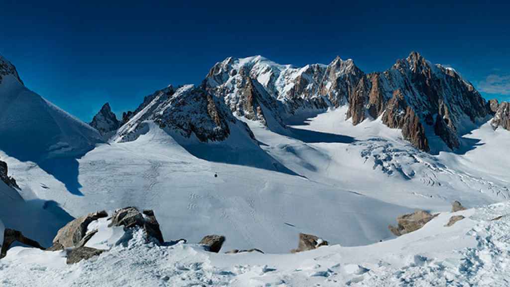 Mont Blanc, en los Alpes franceses.