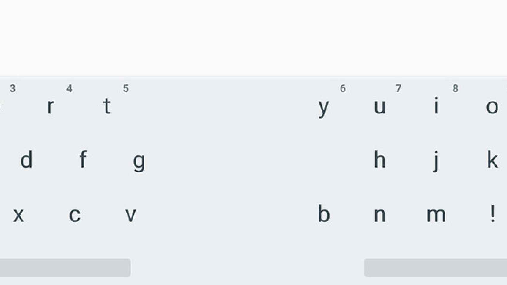 Nueva sorpresa de Android M: teclado dividido en dos para tablets