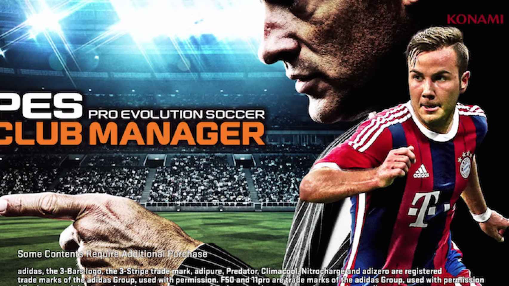 Pro Evolution Soccer Manager ya disponible en Android