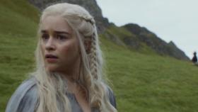 Daenerys Targaryen en el final de la quinta temporada de 'Juego de tronos'