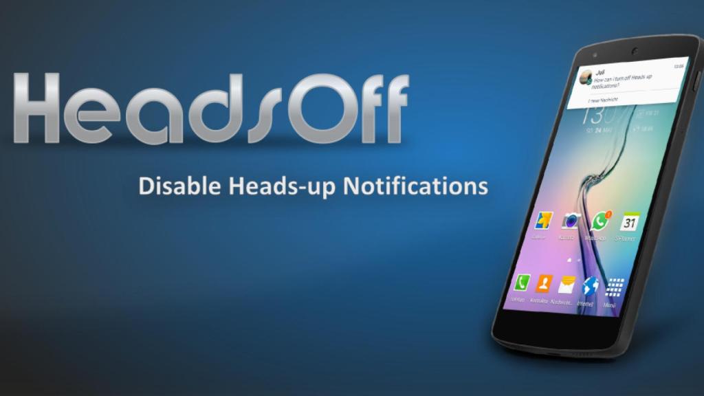 HeadsOff pone fin a las intrusivas notificaciones de Lollipop