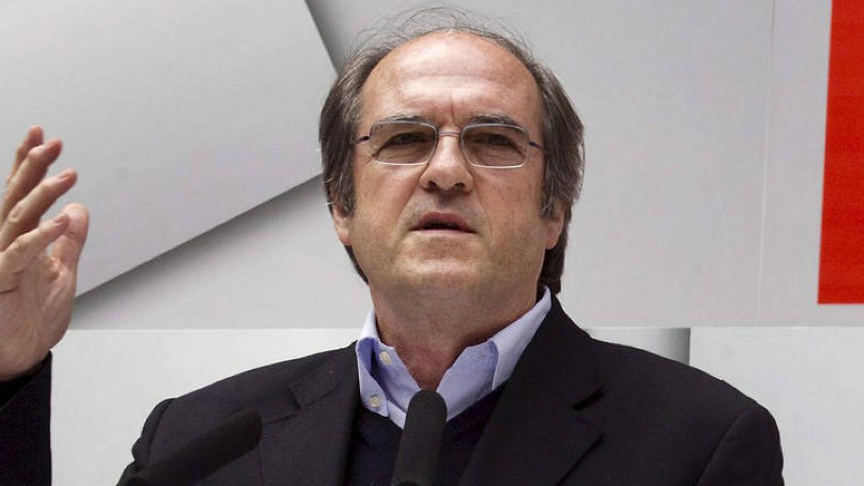 Ángel Gabilondo, portavoz del PSM en la Asamblea de Madrid