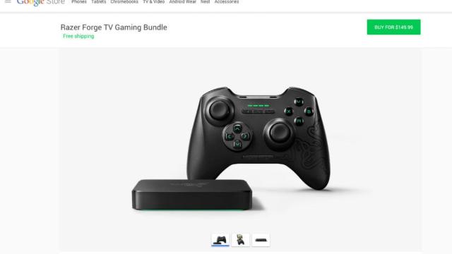 Razer Forge TV: Una nueva consola llega a Google Play