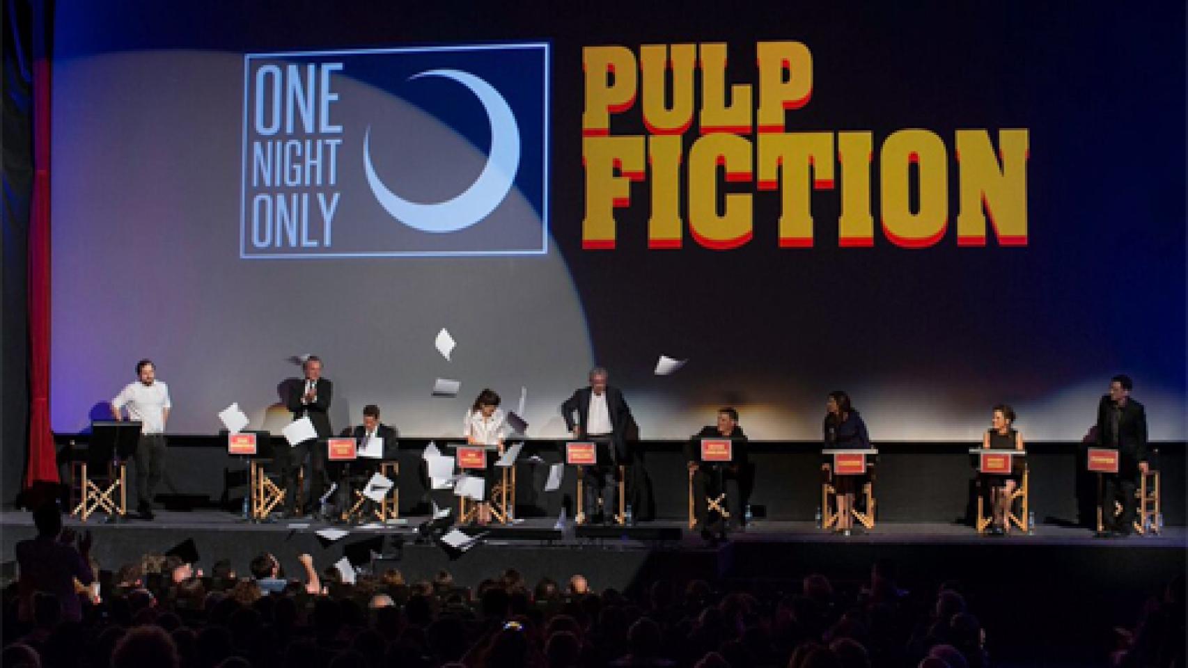 Image: Recital actoral para Pulp Fiction
