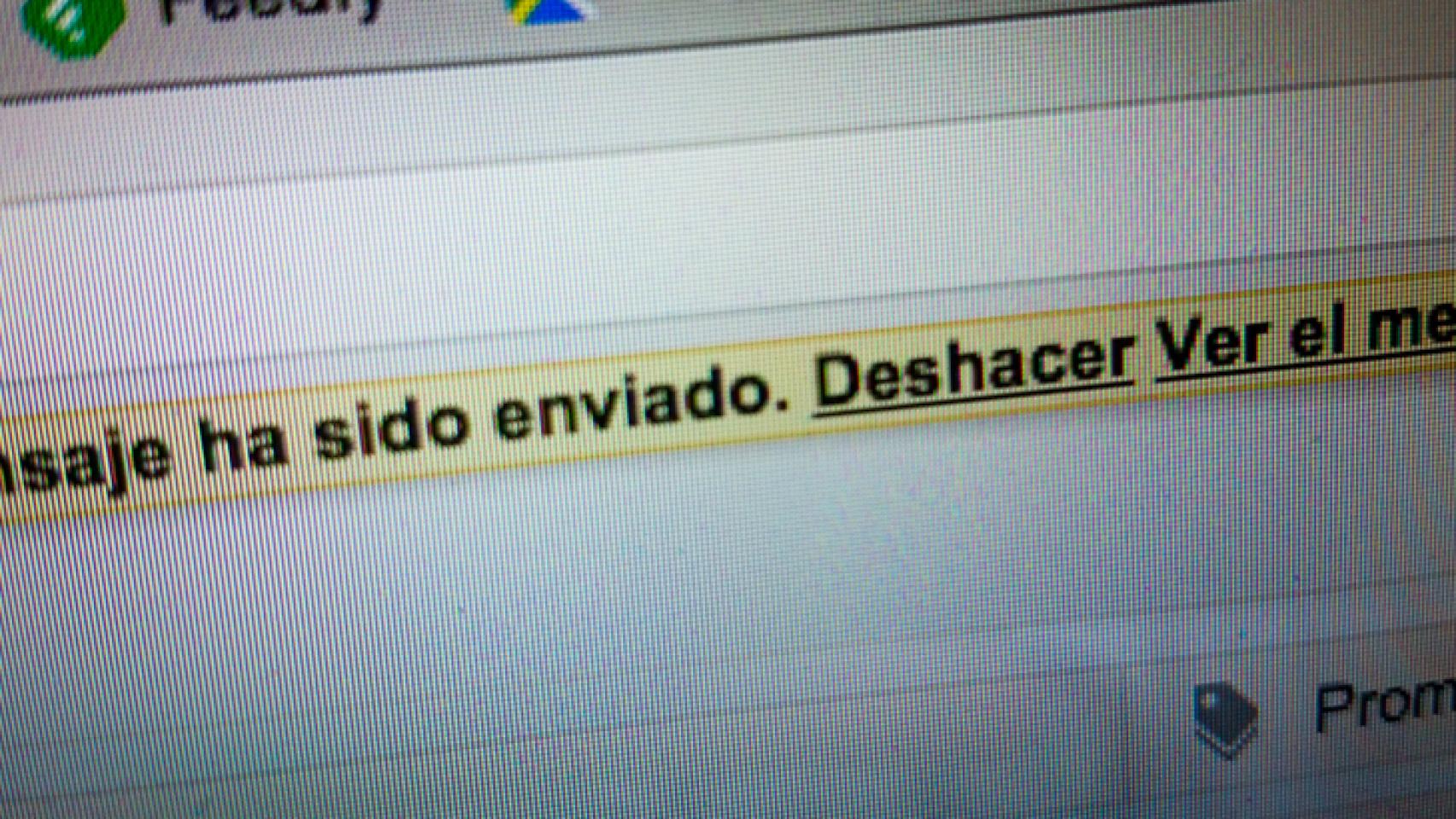 Deshacer el envío de Gmail ya está disponible para todos los usuarios