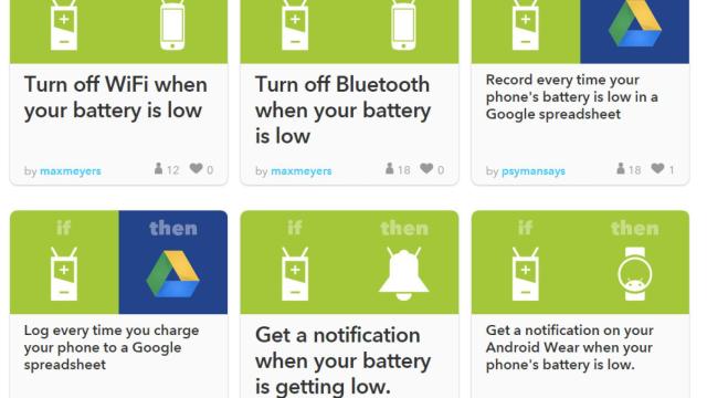 IFTTT más útil que nunca: botones flotantes y nuevo canal de batería