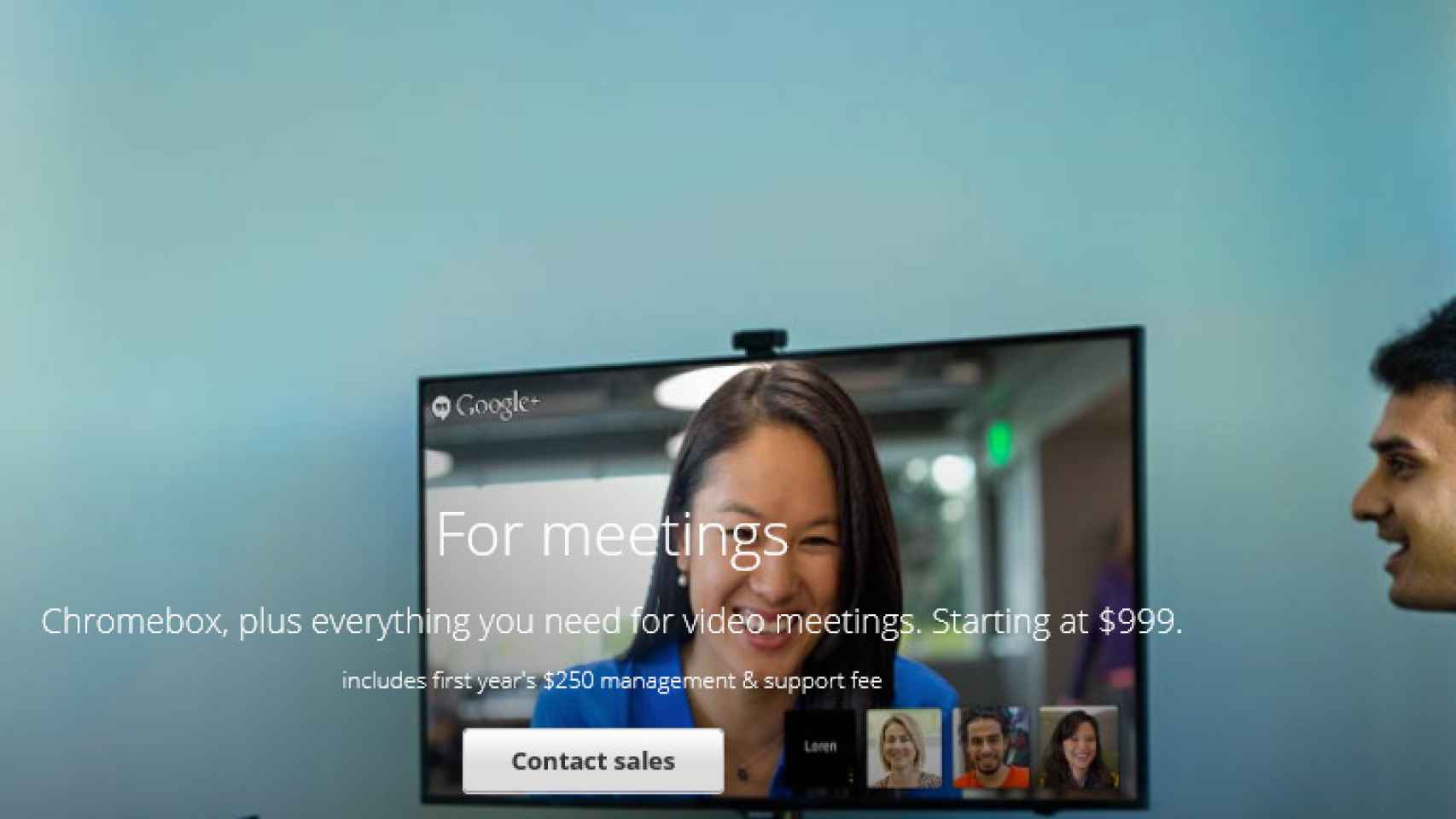 Chromebox for meetings: Cuando Chrome llega al sector profesional