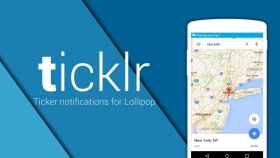 Ticklr, devuelve las notificaciones en la barra de estado a Android Lollipop