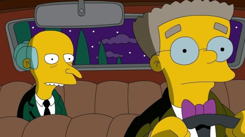 Burns y Smithers son algunas de las voces de Harry Shearer en 'Los Simpson'