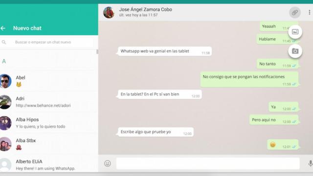 Whatsapp Web añade nuevas funcionalidades, pero sigue lejos de la competencia