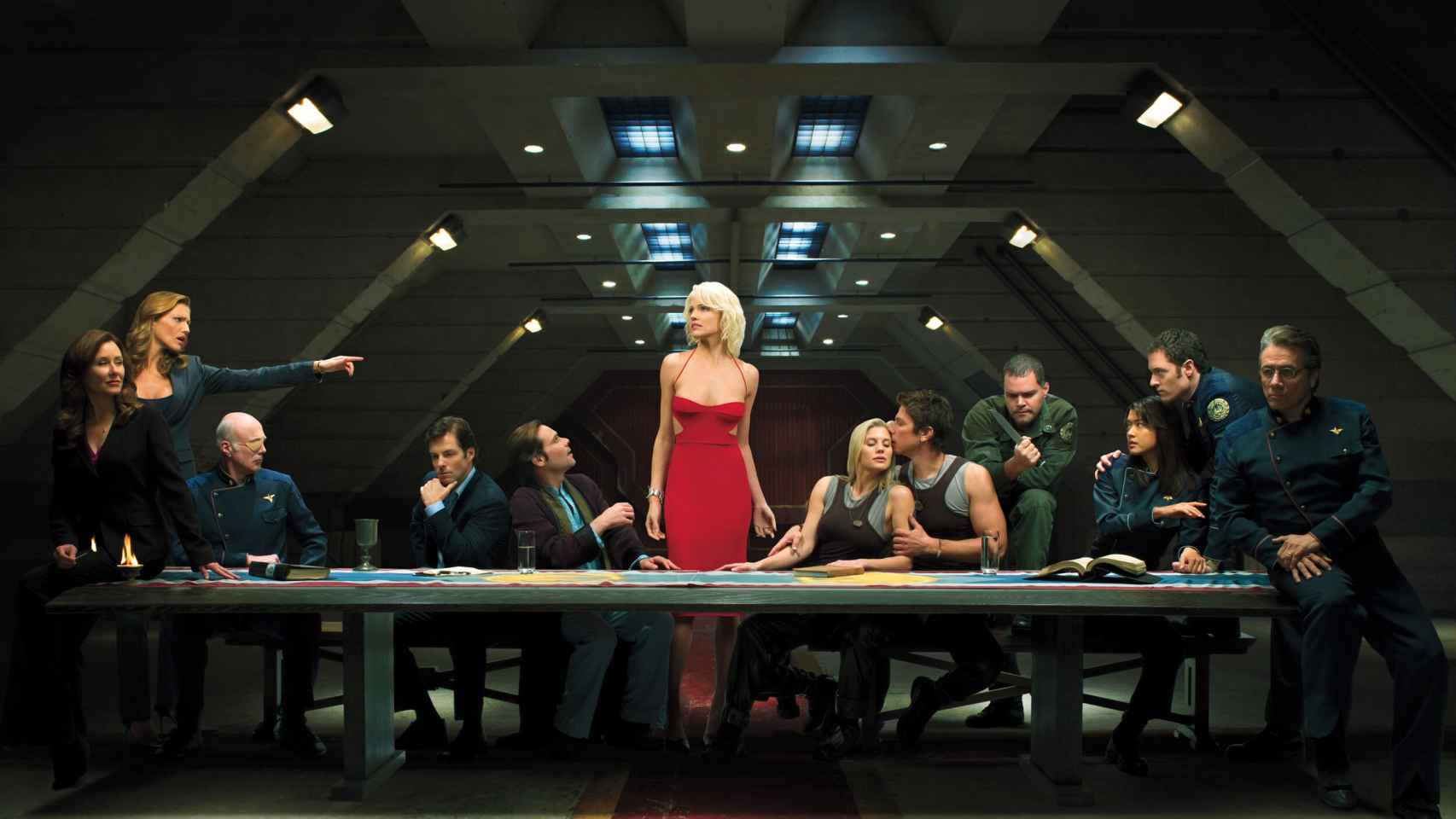 Imagen de la 'Battlestar Galactica' de 2004.
